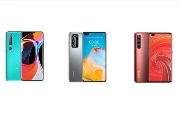 Xiaomi Mi 10 vs Huawei P40 vs Realme X50 Pro Perbandingan